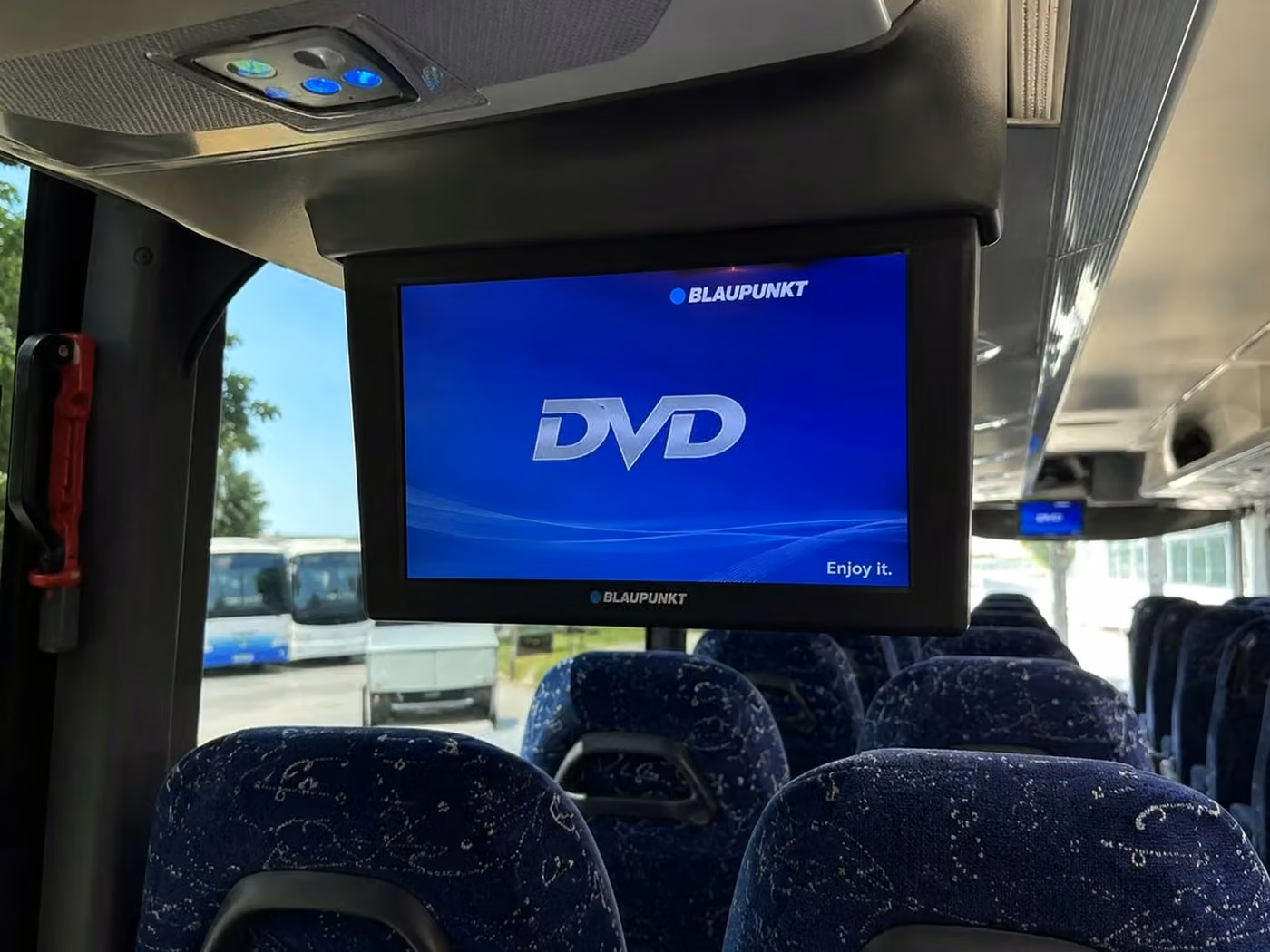san gabriel 56 passenger charter bus tvs