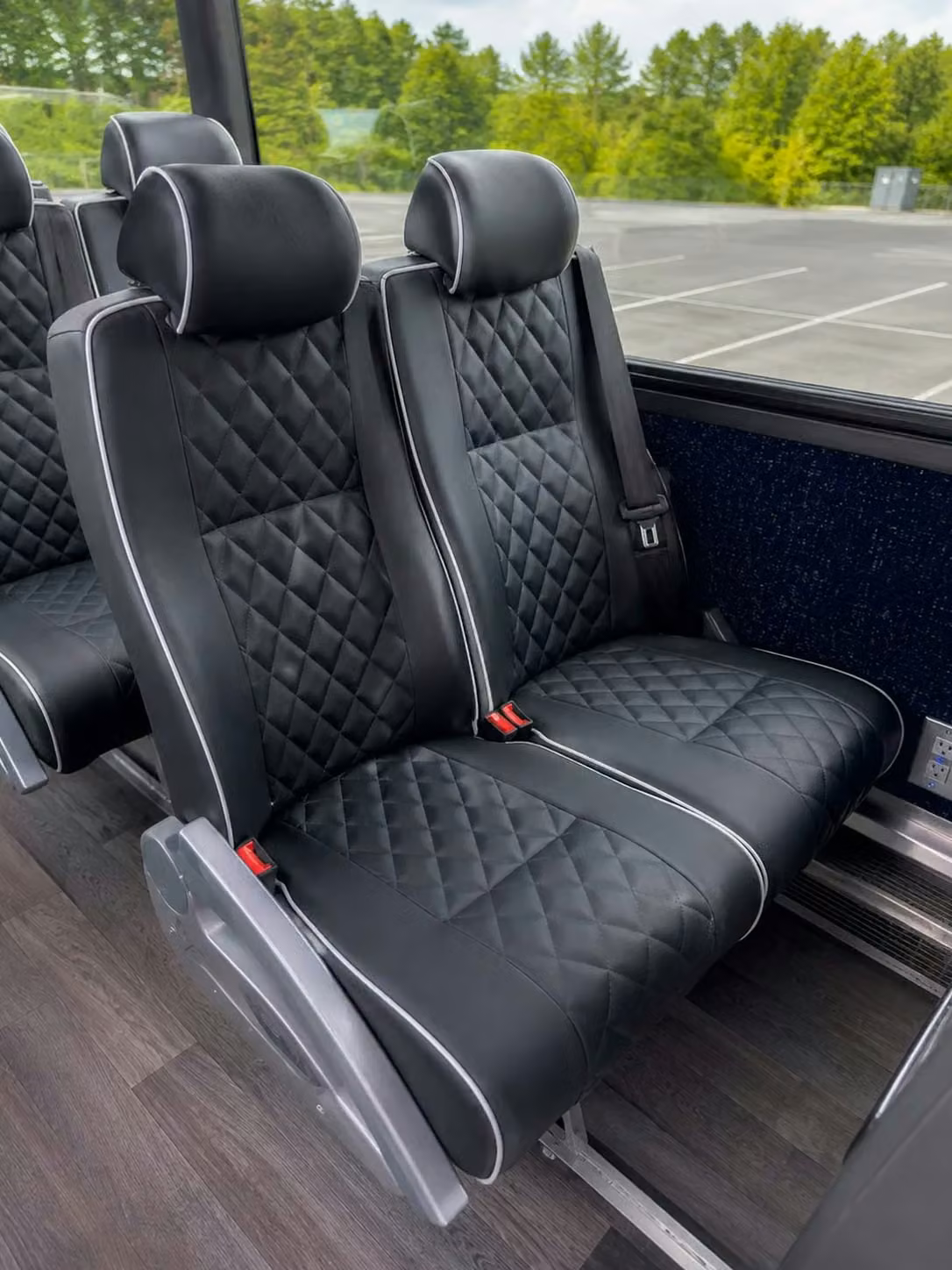 san gabriel charter bus reclining seats
