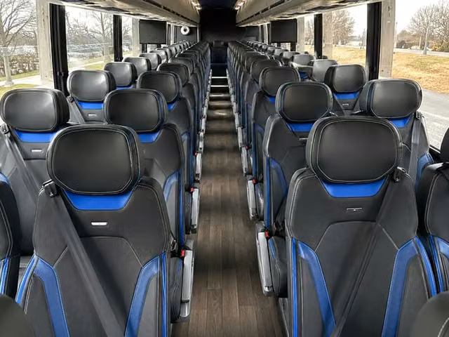 san gabriel charter bus interior